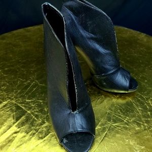 Justfab Black Riva Shoe Boot